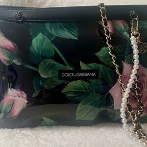 Dolce & Gabbana Black Upcycled Shoulder Bag